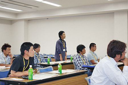 三森氏による講演の様子